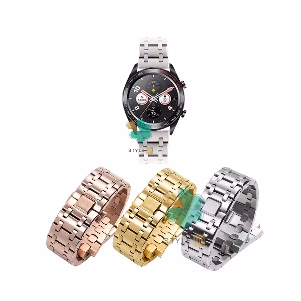 بند متال ساعت هواوی واچ Huawei Honor Magic مدل Royal