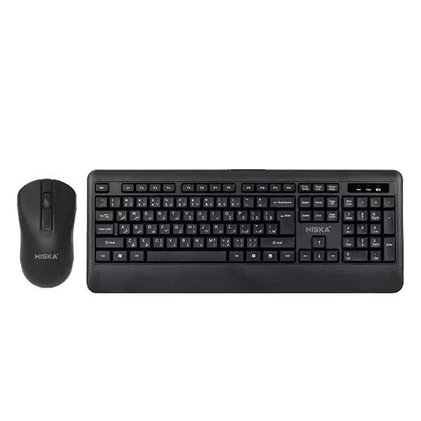 کیبورد و ماوس هیسکا مدل H-MK15W