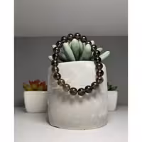 دستبند کوارتز دودی 