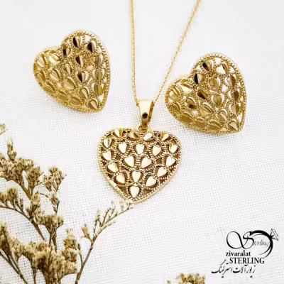 نیمست قلب طرح تراش مارک ژوپینگ کد 13985