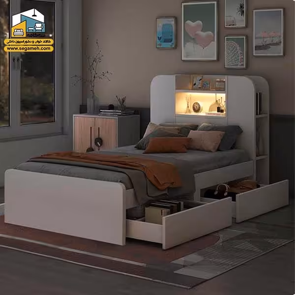 تخت خواب یک نفره BSP103