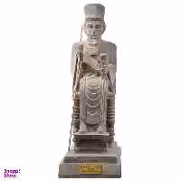 مجسمه تندیس و پیکره شهریار مدل تندیس داریوش بر تخت کد MO1340 سایز متوسط