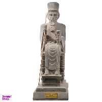 مجسمه تندیس و پیکره شهریار مدل تندیس داریوش بر تخت کد MO1340 سایز متوسط