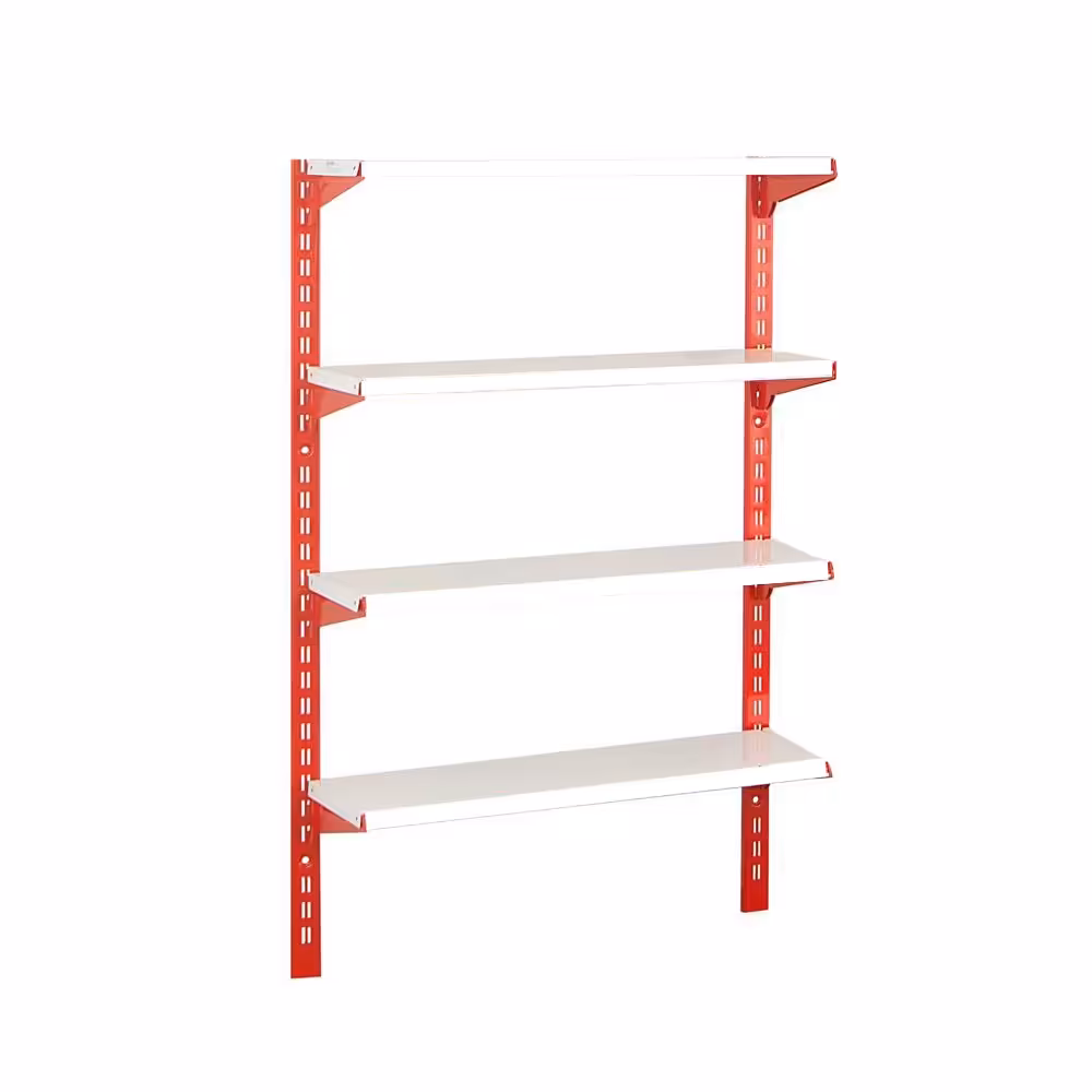 قفسه مدل سوپری 4 طبقه سایز 70x40 پایه 1.5 متری(ارسال پس کرایه و به عهده مشتری)