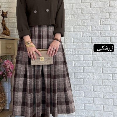 کت دامن صحراجنس کت فوتر دامن موهر پشمی️
