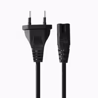 کابل برق نوت بوک 2pin کی نت 1٫5 متری K-CP2PIN15
