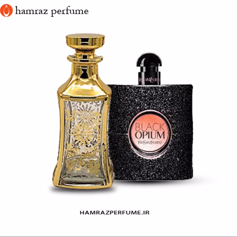 عطر ادکلن بلک اپیوم ایو سن لورن -  اسانس خالص و بدون الکل ژیوادن hcv 