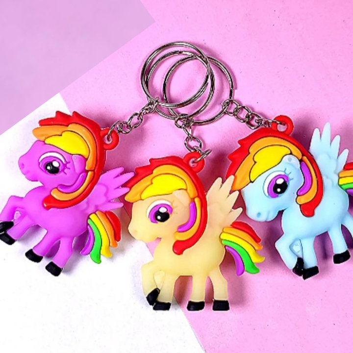 جاکلیدی فانتزی طرح یونیکورن