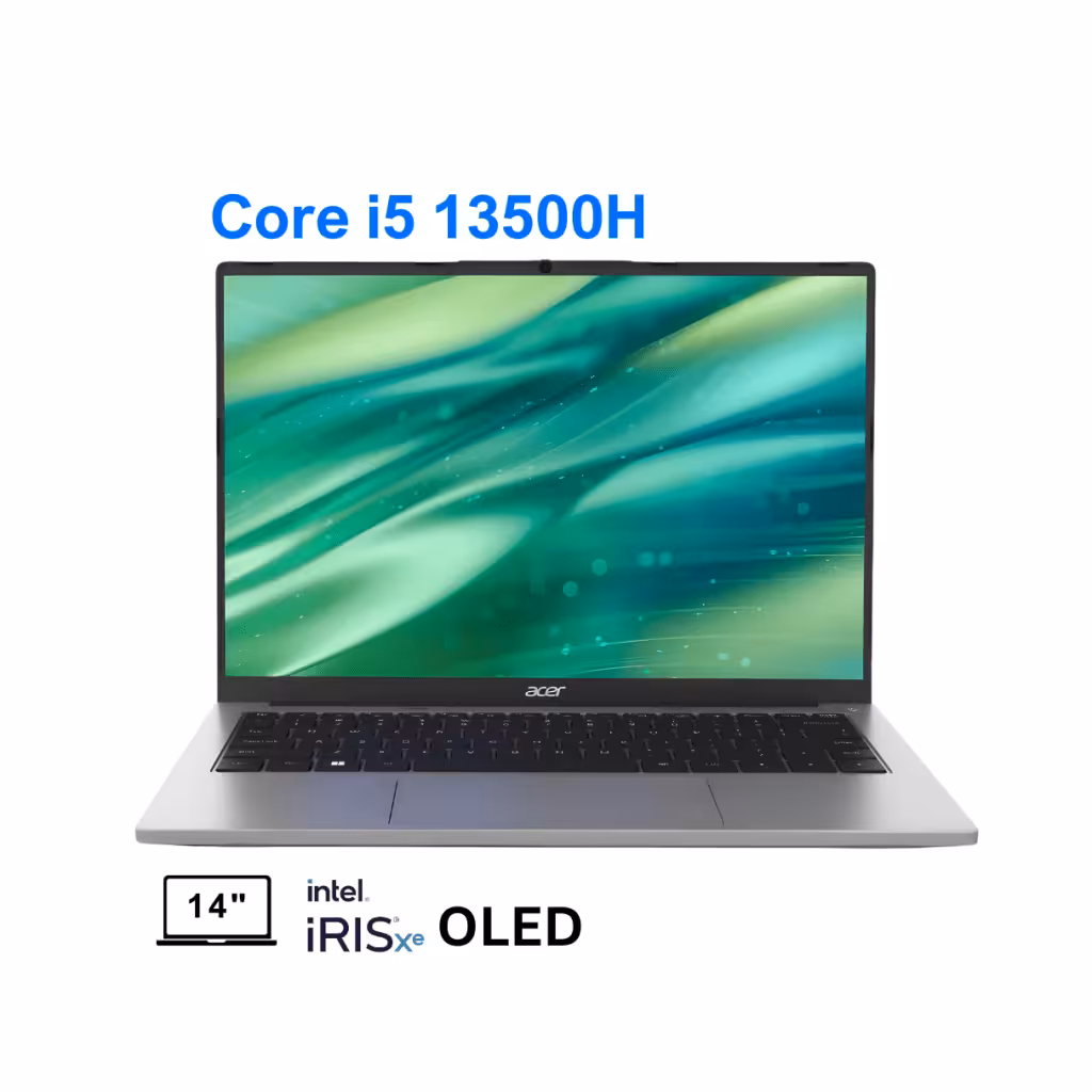 لپ تاپ ایسر سوئیفت گو مدل Acer Swift Go 14 SFG14-71-50S2 Core i5 13500H 16G 512G OLED 2.8K 90Hz 2024