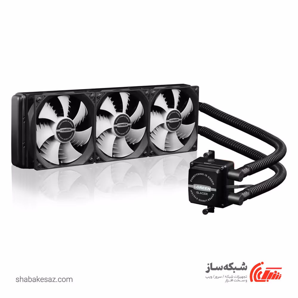 قیمت و خرید خنک کننده پردازنده گرین Green GLACIER 360 آبی - شبکه ساز