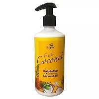 لوسیون بدن سوپکس مدل Coconut oil حجم 350 میلی لیتر با تخفیف ویژه