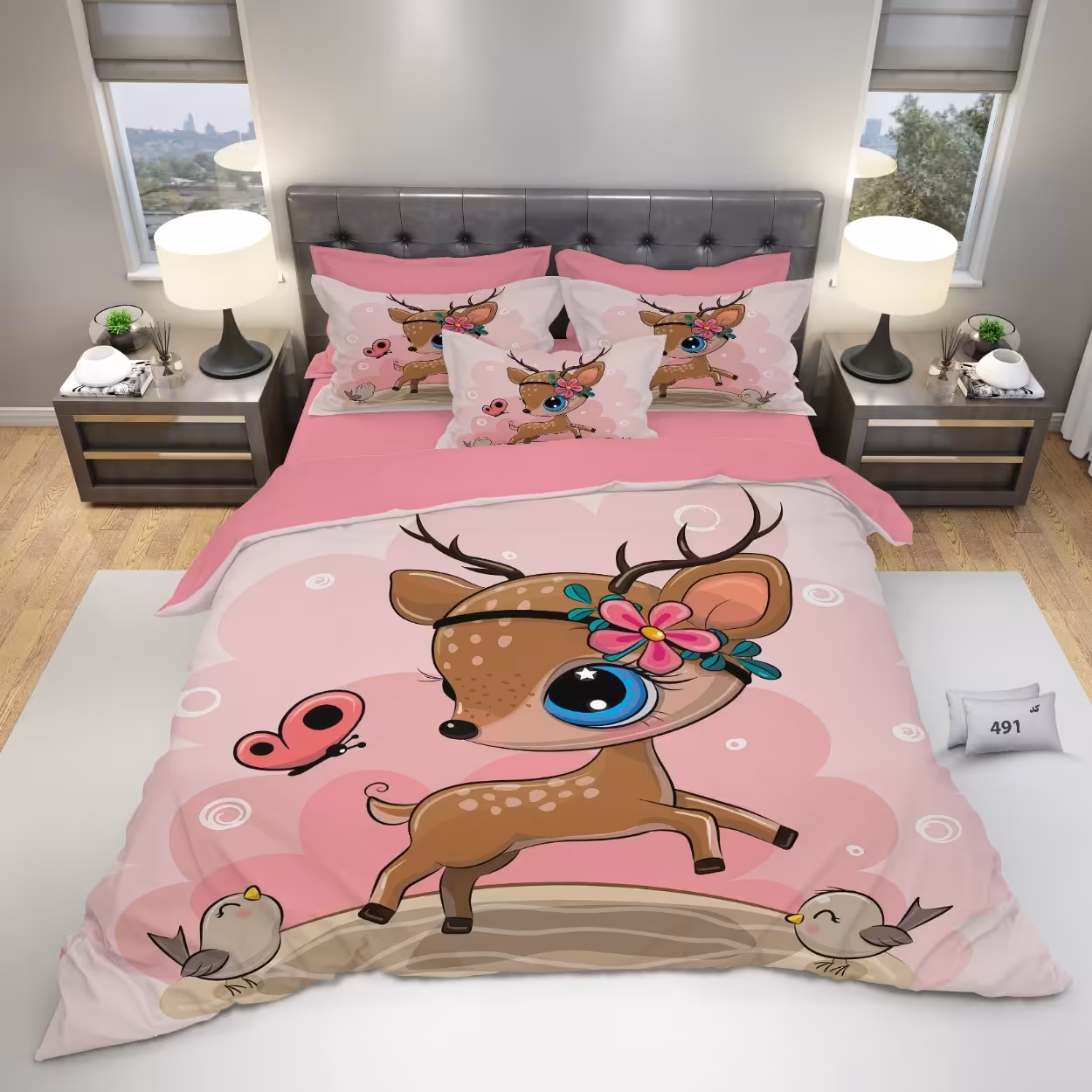 سرویس روتختی ایلا کد 491 یکنفره 4 تکه