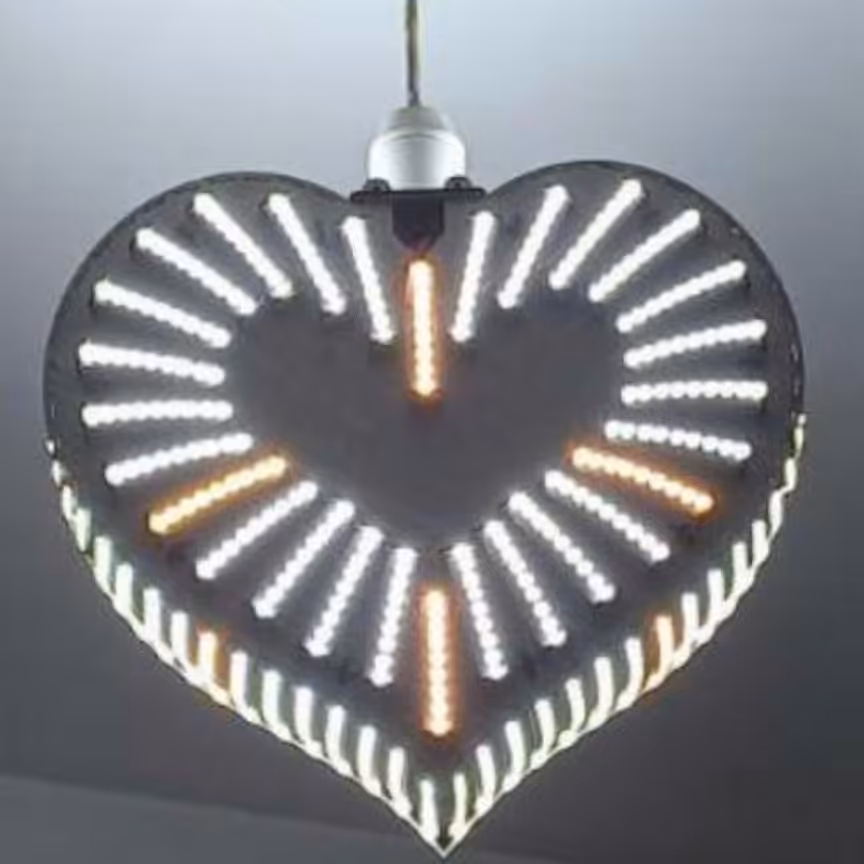 پک 10عدد لامپ شاسی لامپ قلبی