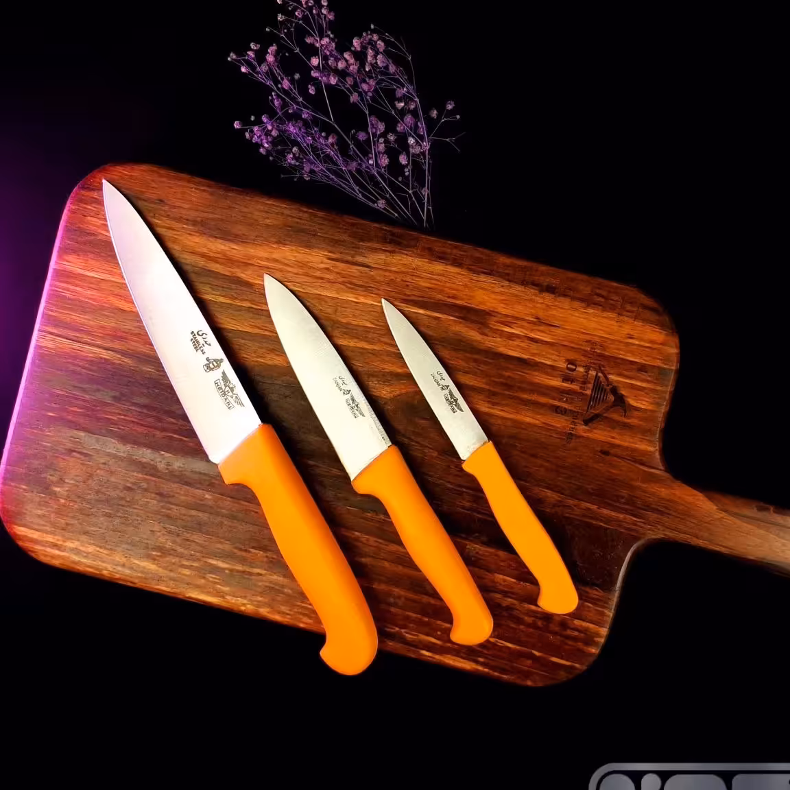 چاقوی دسته نارنجی