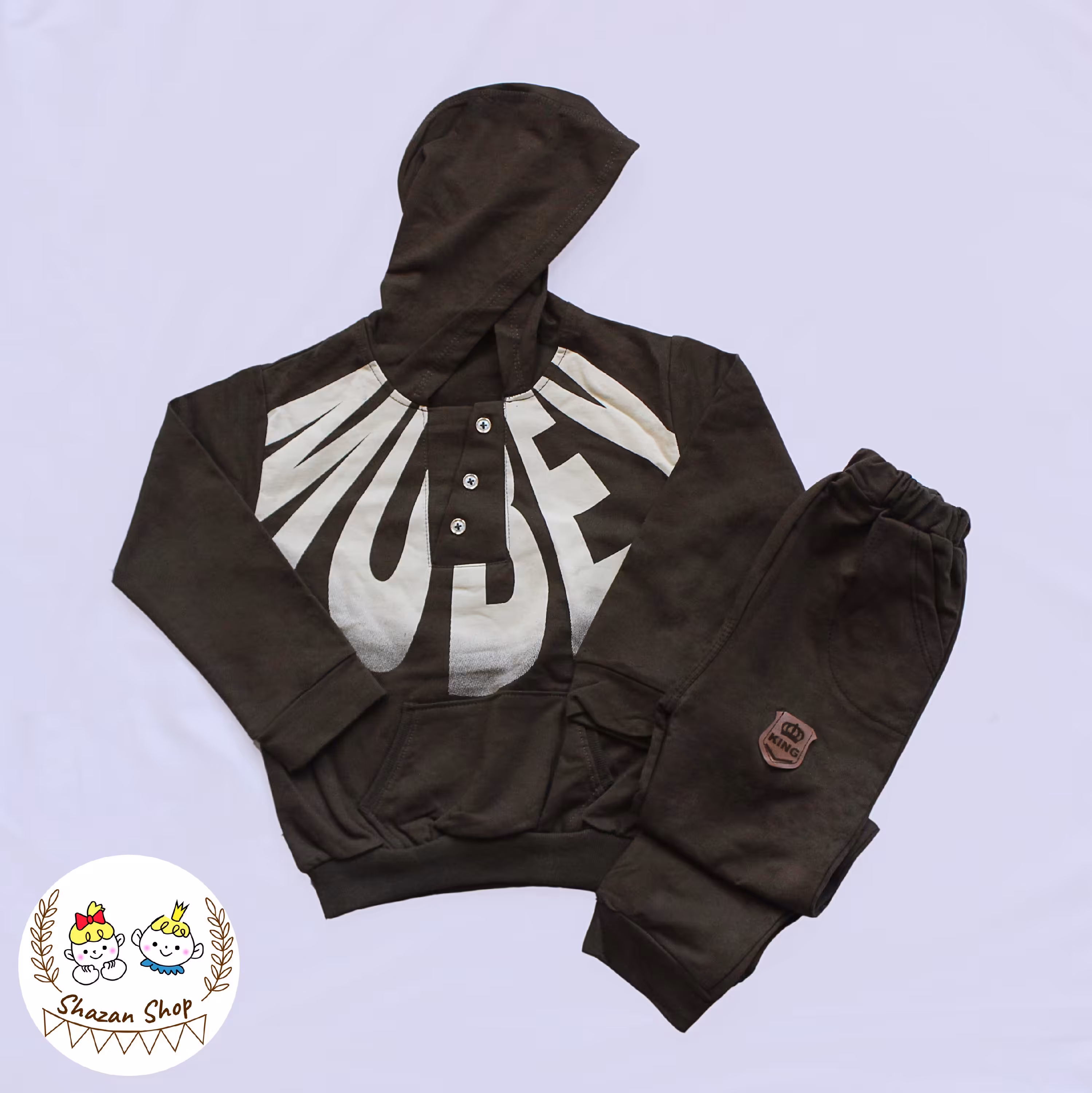 هودی شلوار اسپرت رنگبندی : یشمی، سورمه ای، زرشکی، سایزبندی : 35،40،45،50