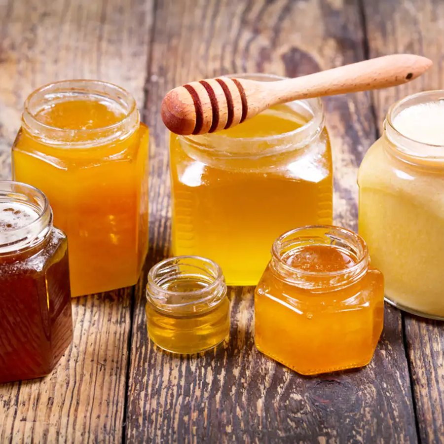 عسل آویشن گون صد در صد طبیعی نیم کیلویی
