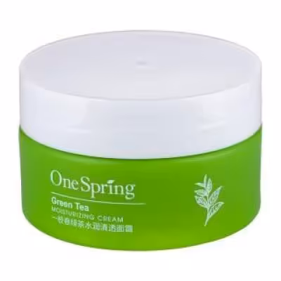 کرم مرطوب کننده چای سبز وان اسپرینگ50 گرمی