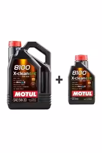 روغن و مکمل موتور 8100 X CLEAN EFE 5W30 4 لیتر  1 Motul