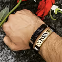 دستبند چرمی ورساچه 3