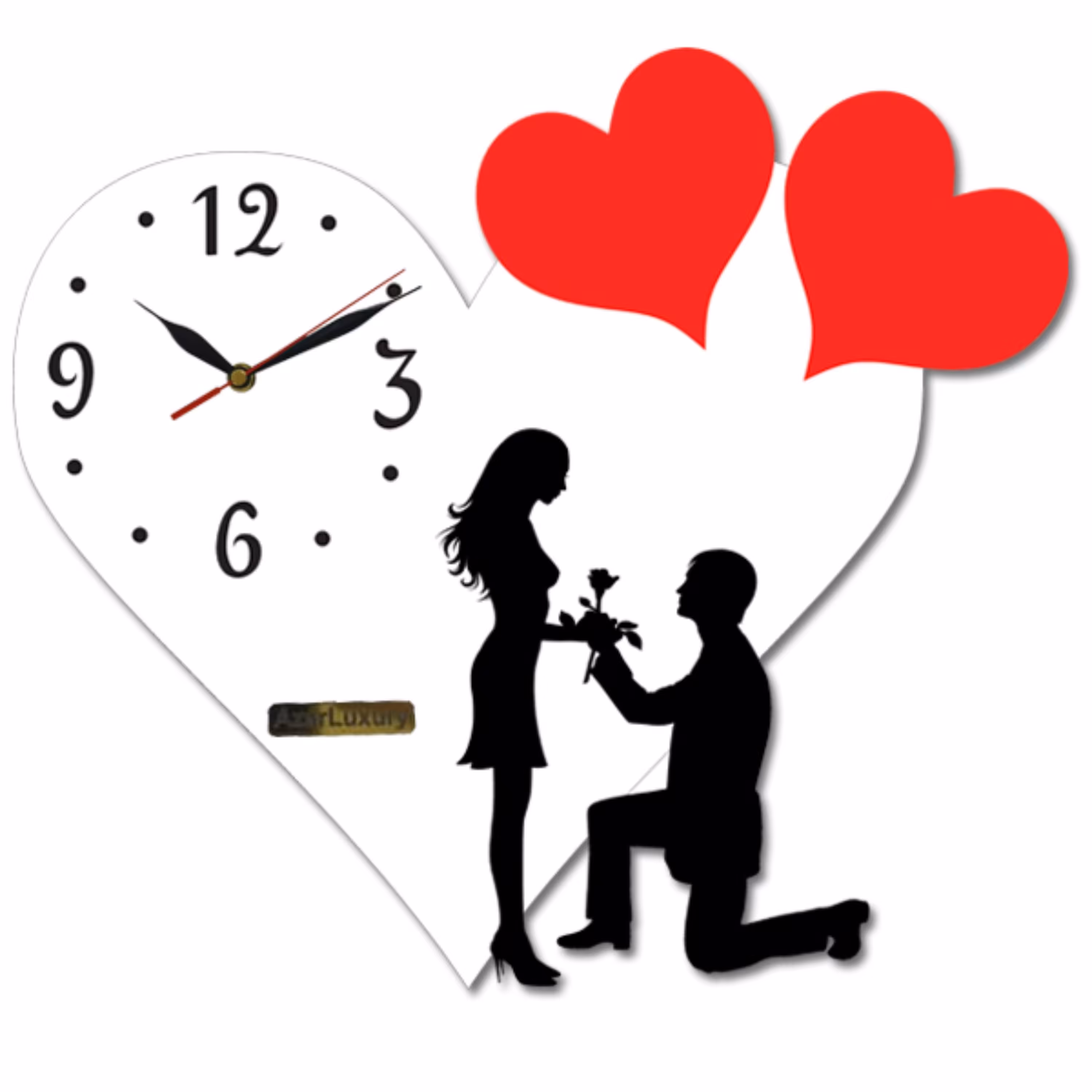 ساعت دیواری عاشقانه کد 001