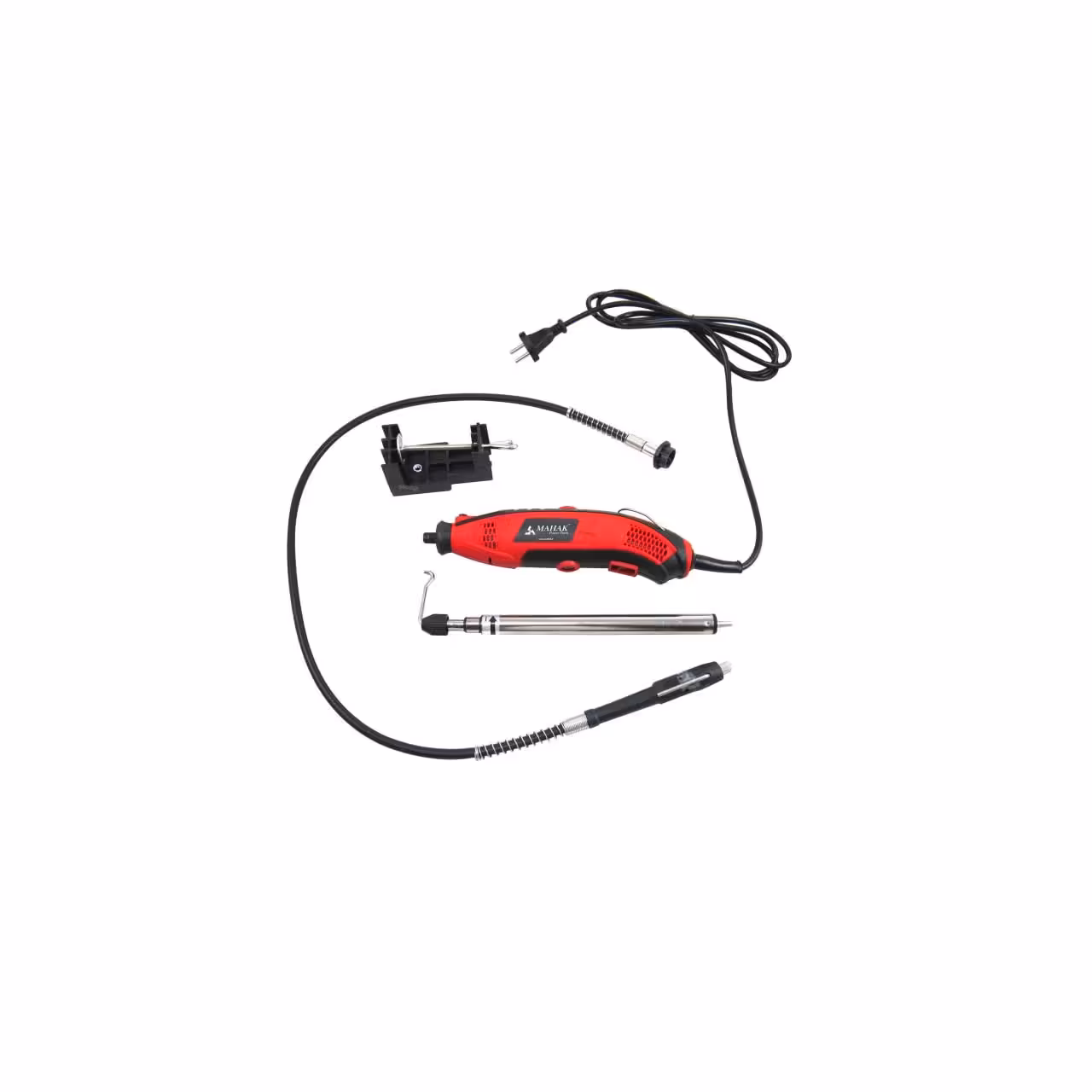 فرز انگشتی دور متغیر 170 وات محک کیت با شفت خرطومی و استند ( MDG-170 Kit)