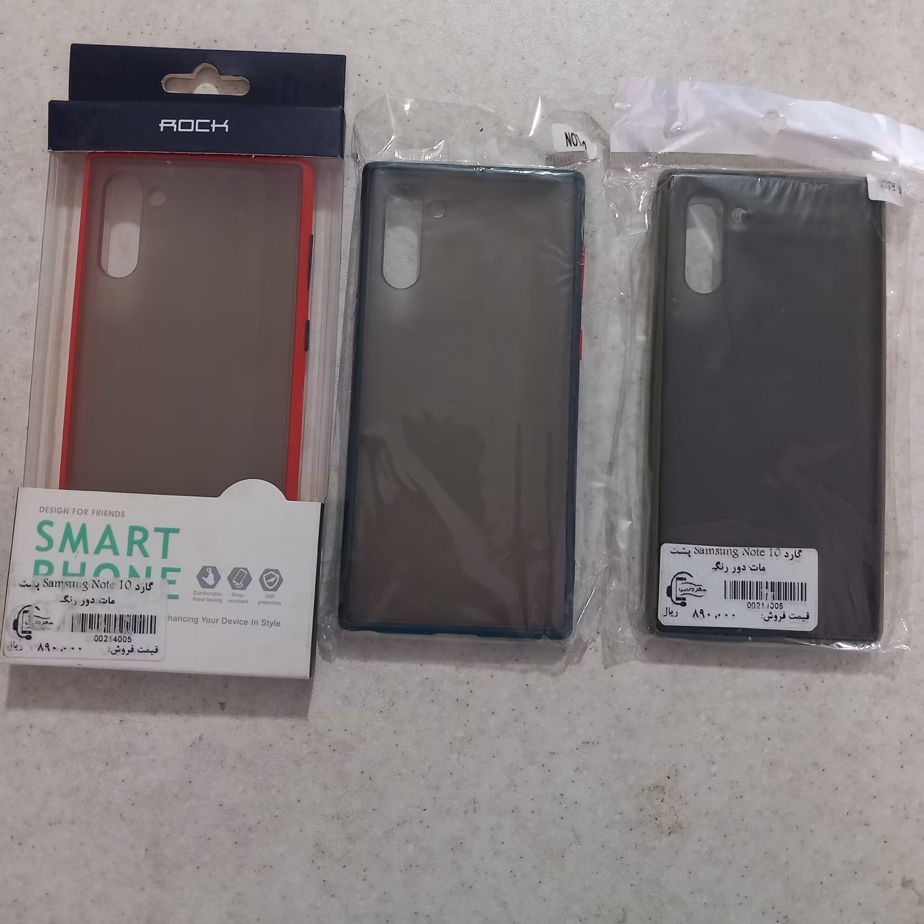 کاور گوشی note10 مات دور رنگ