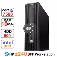 مینی کیس HP Z240 WorkStation Core i5 7500 رم16