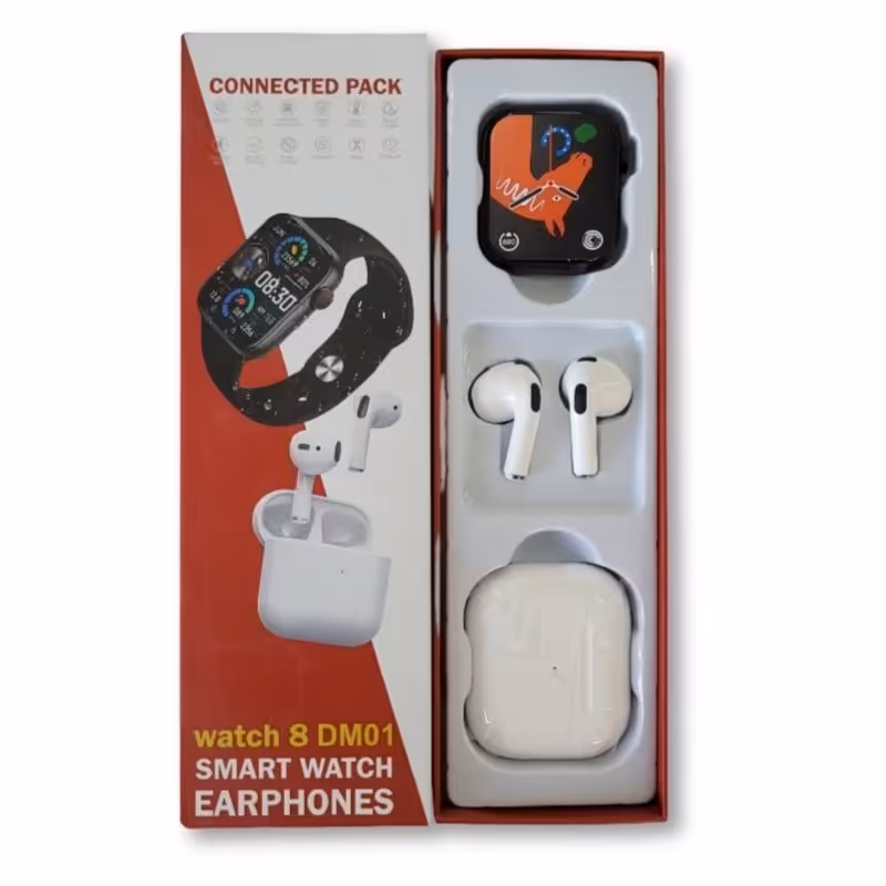 ساعت هوشمند جدیدبه همراه ایرپاد3(مدل WATCH08 DM01)