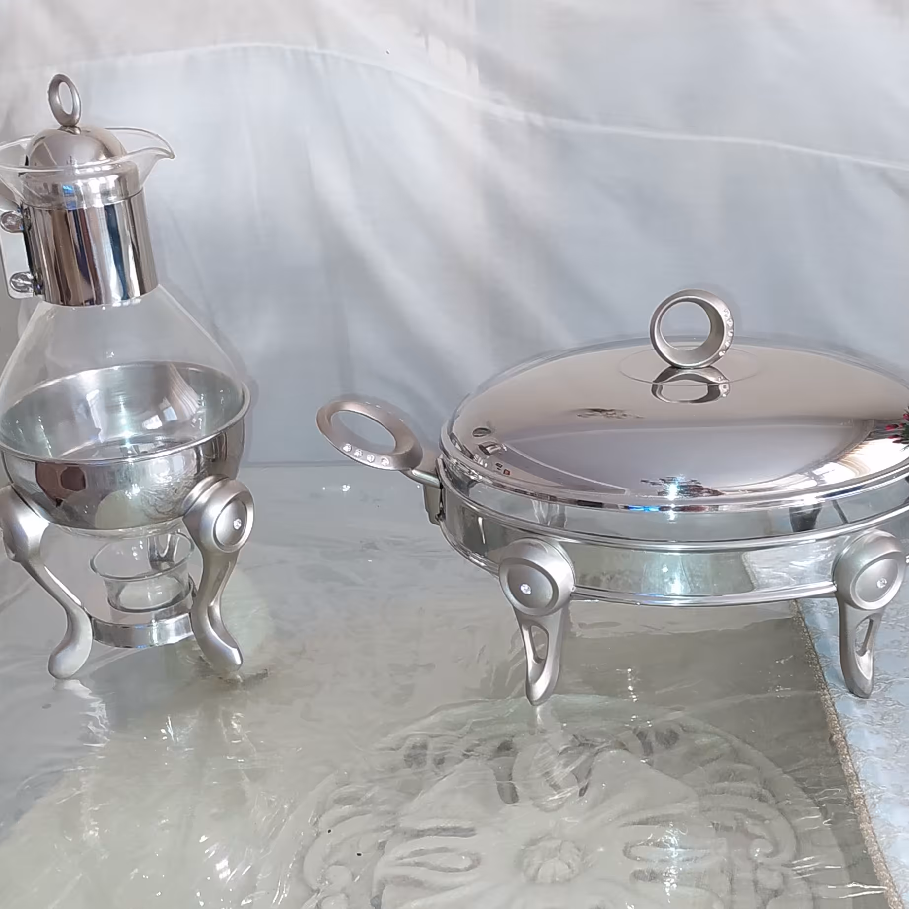 ست سوفله مرغ خوری و سوفله چای یا قهوه خوری