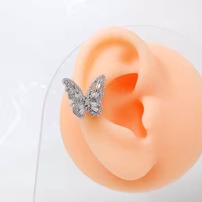 گوشواره استیل ایرکاف پروانه