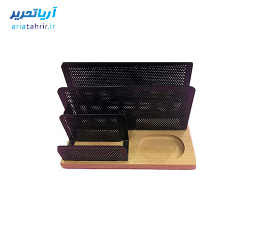 جای پاکت نامه چوب و فلز مدل WW-24