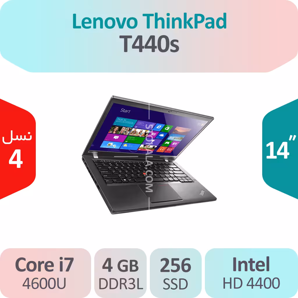 لپ تاپ Lenovo Thinkpad T440s i7