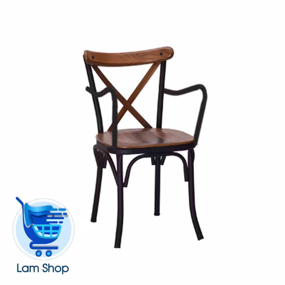 صندلی دسته دار تونت با کف، پشت و اتصال چوبی N606W نظری(زمان ارسال 15 تا 20 روز کاری)