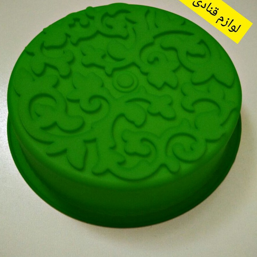 قالب سیلیکونی طرح معرق قطر 20 و ارتفاع 5 سانت
