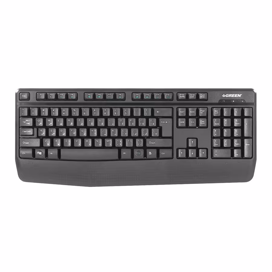 قیمت و خرید کیبورد بی‌سیم گرین مدل GK306W | یاس ارتباط