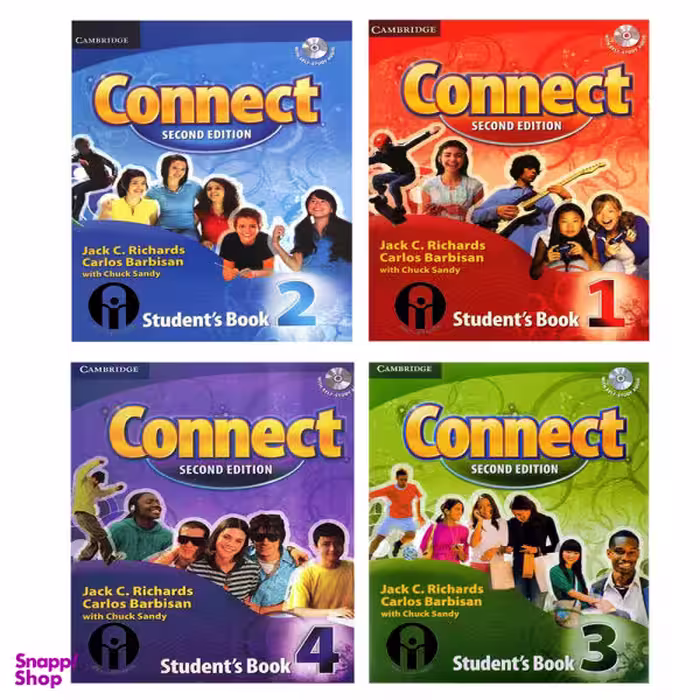 کتاب Connect اثر جمعی از نویسندگان نشر الوند پویان 4 جلدی