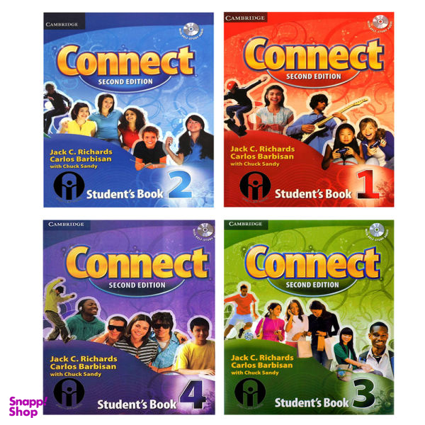 کتاب Connect اثر جمعی از نویسندگان نشر الوند پویان 4 جلدی