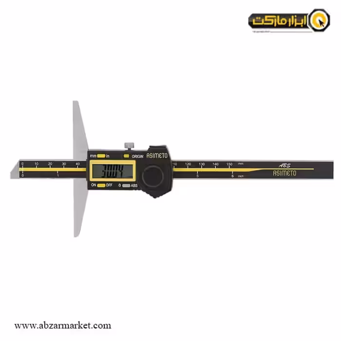 کولیس عمق سنج دیجیتال آسیمتو 200 میلی متر مدل 7-08-327