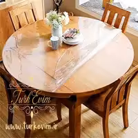 طلق رومیزی (120 در 160 سانت)شفاف 2میل محصول نیل ترکیه