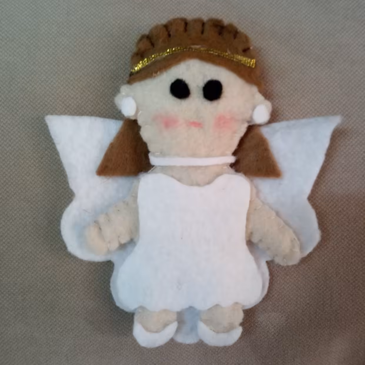 عروسک نمدی طرح فرشته