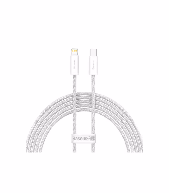 کابل Lightning به Type C فست شارژ  باسئوس مدل Dynamic Series طول 2 متر توان 20 وات