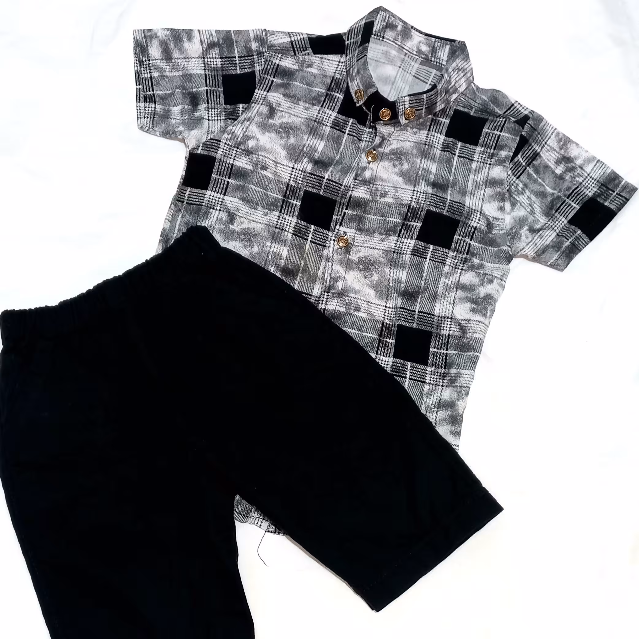 پیراهن و شورت پسرانه