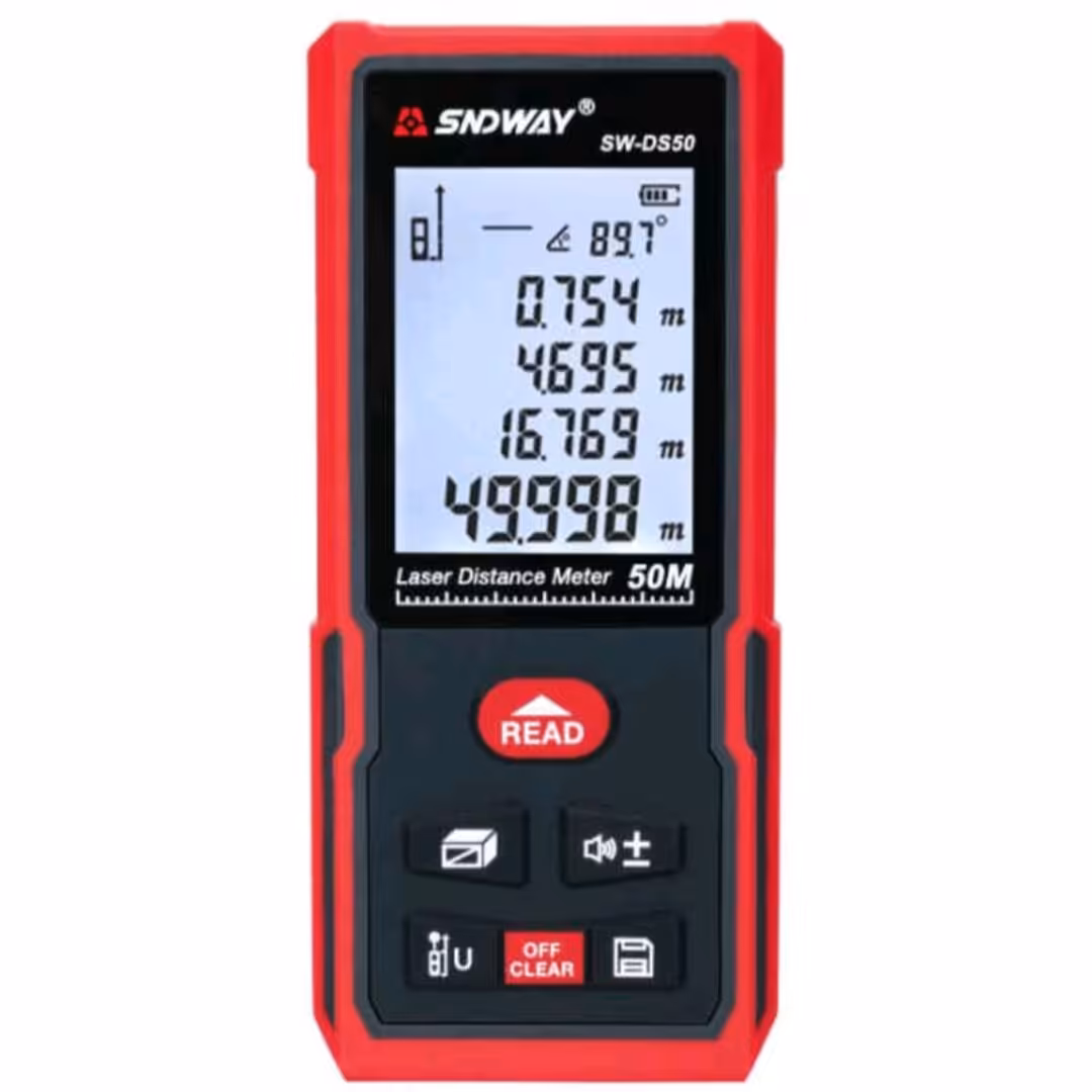 متر لیزری  سندوی  100 متری مدل SW-DS100