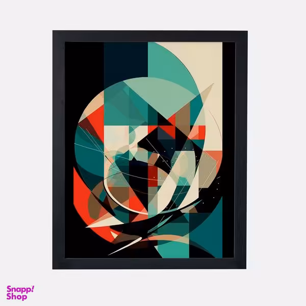 تابلو مدل دکوراتیو سبک کوبیسم کد 1032