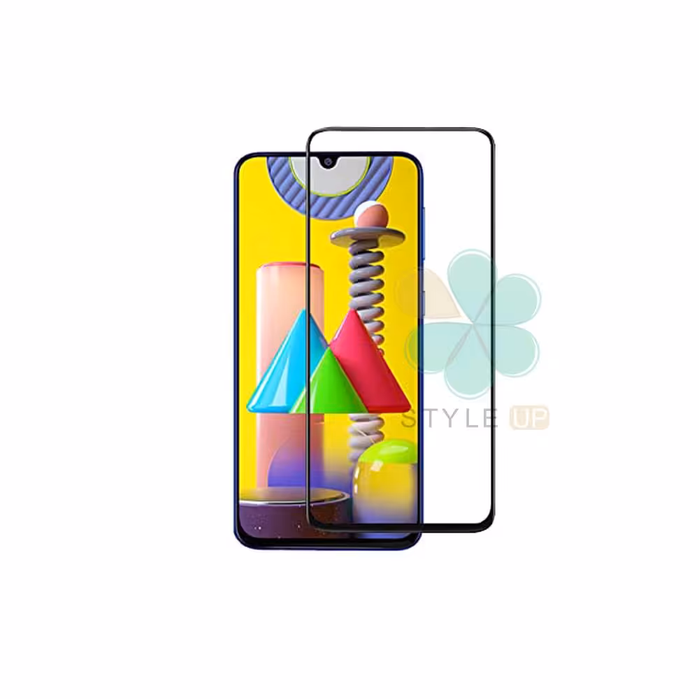 گلس گوشی سامسونگ Samsung Galaxy M31 Prime مدل تمام صفحه