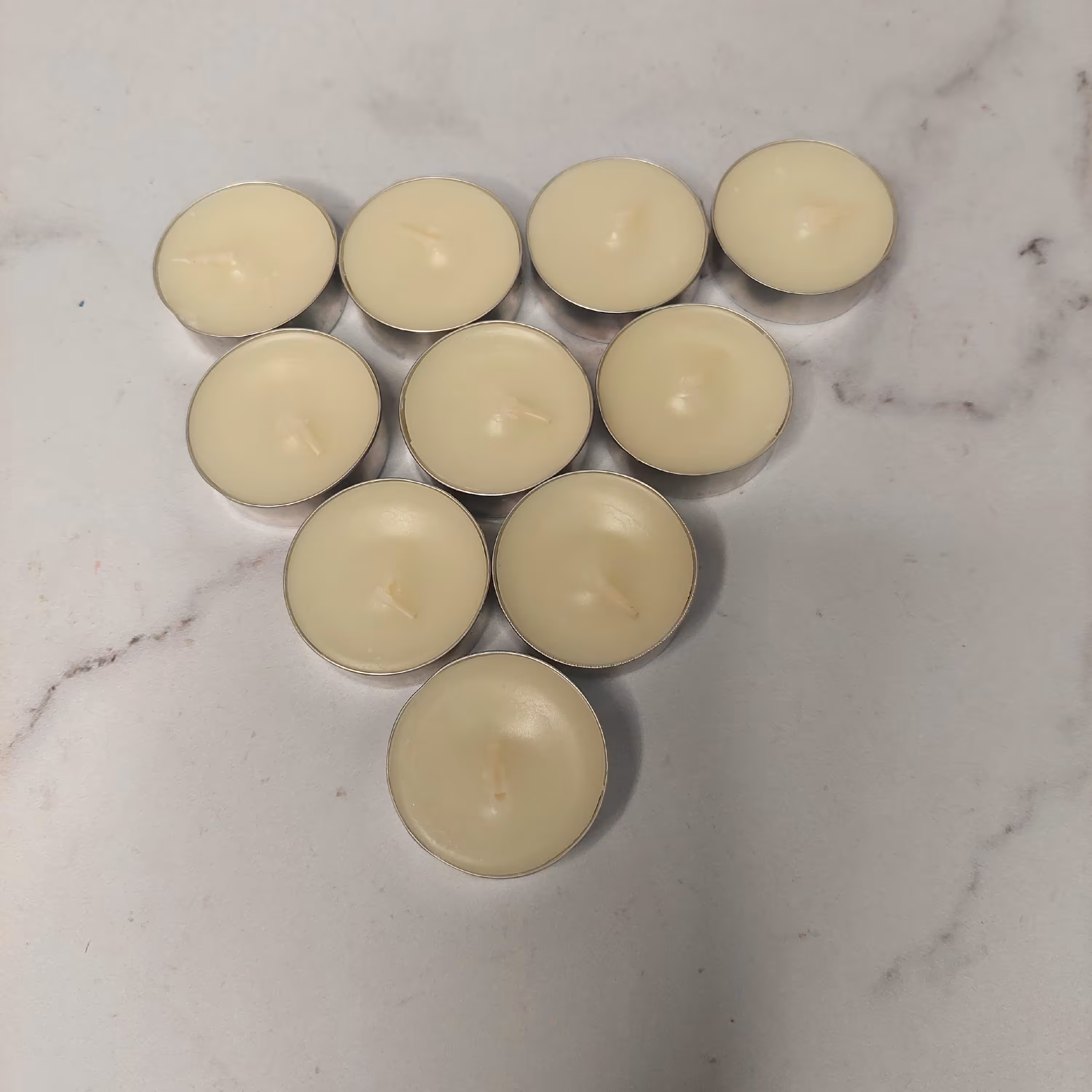 شمع وارمر سفید پنجاه تایی