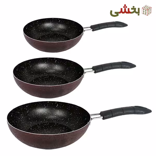 ست تابه مینی تک دسته 3 عددی گرانیت