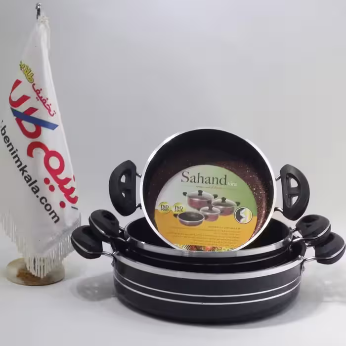 تابه گرانیتی 3 عددی  دو دسته