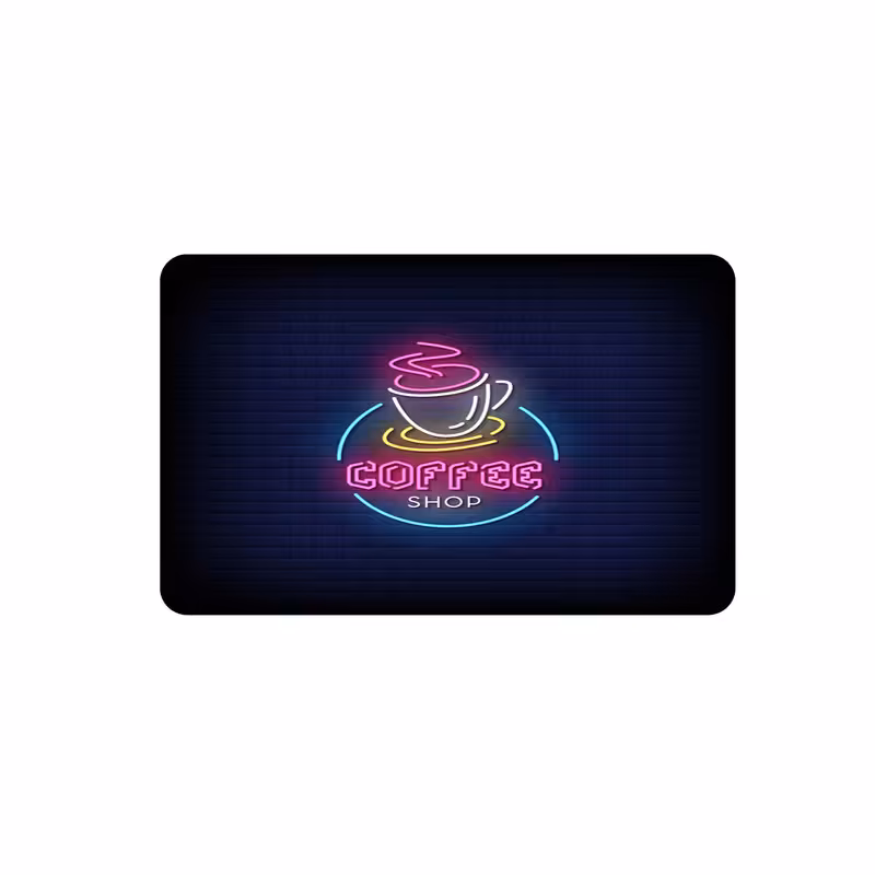 استیکر کارت مدل کافی کد 1725