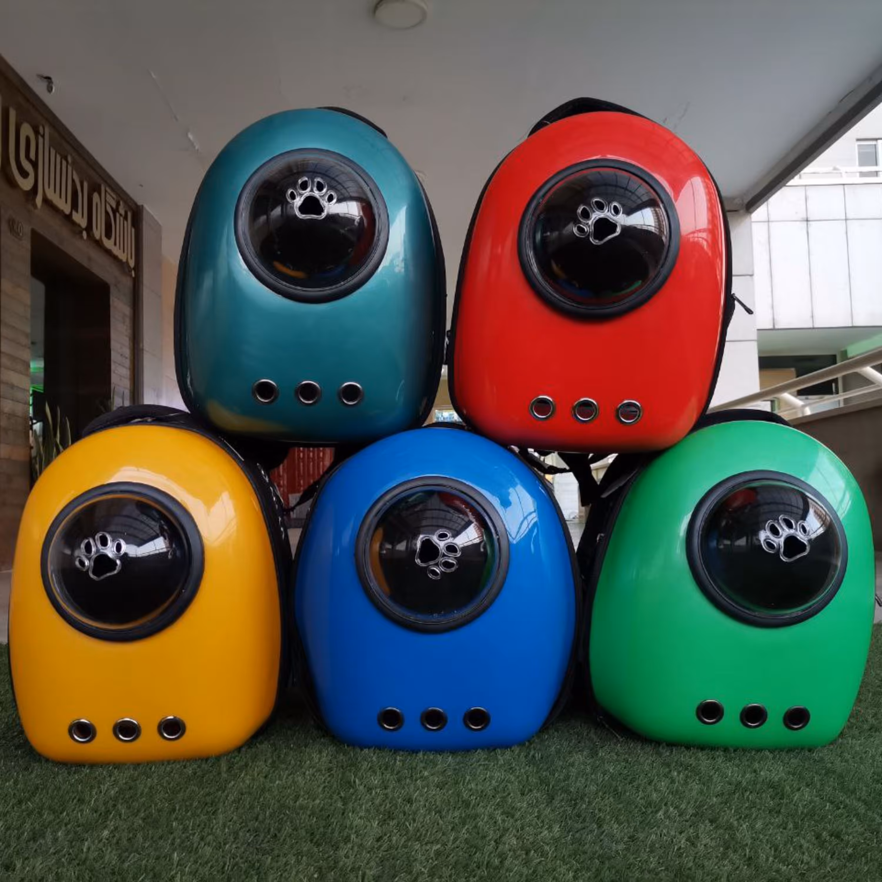 باکس کوله پشتی فضایی مدل کامپوزیتی سگ و گربه